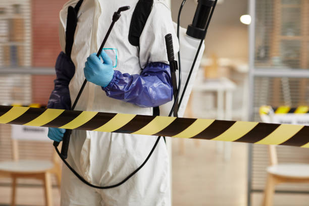 Professional Biohazard technician working in Hancocks Bridge, NJ